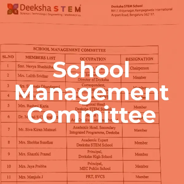 School Management Committee