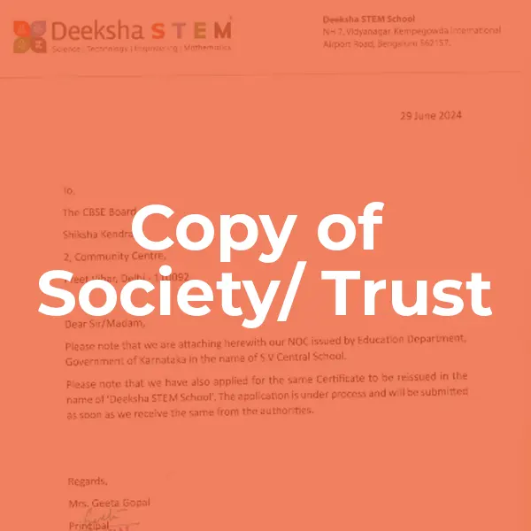 Copy of Society: Trust